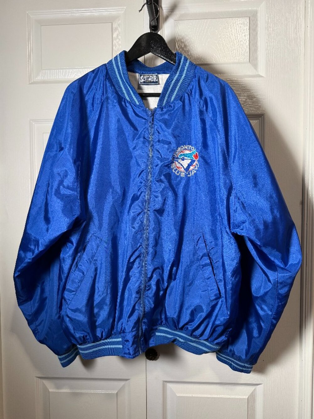 Vintage Softwear Canada Toronto Blue Jays Bomber Jacket Large L/G